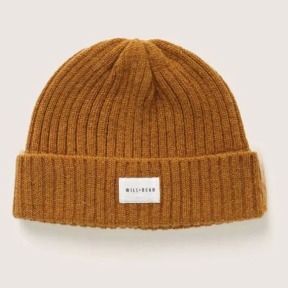NWT New! Will & Bear Levi Mustard Australian Wool Beanie. OS Soft Adventure - Picture 1 of 12